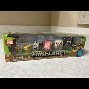 Minecraft toy set with box